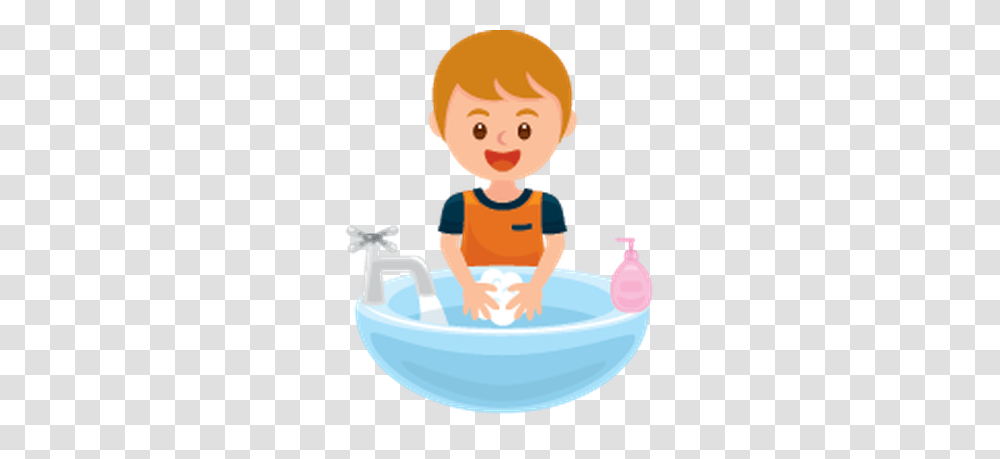 Washing Hands Clipart Group With Items, Tub, Bathtub, Birthday Cake, Dessert Transparent Png