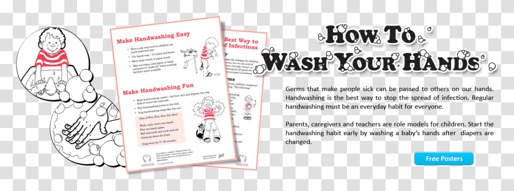 Washing Hands, Flyer, Poster, Paper, Advertisement Transparent Png