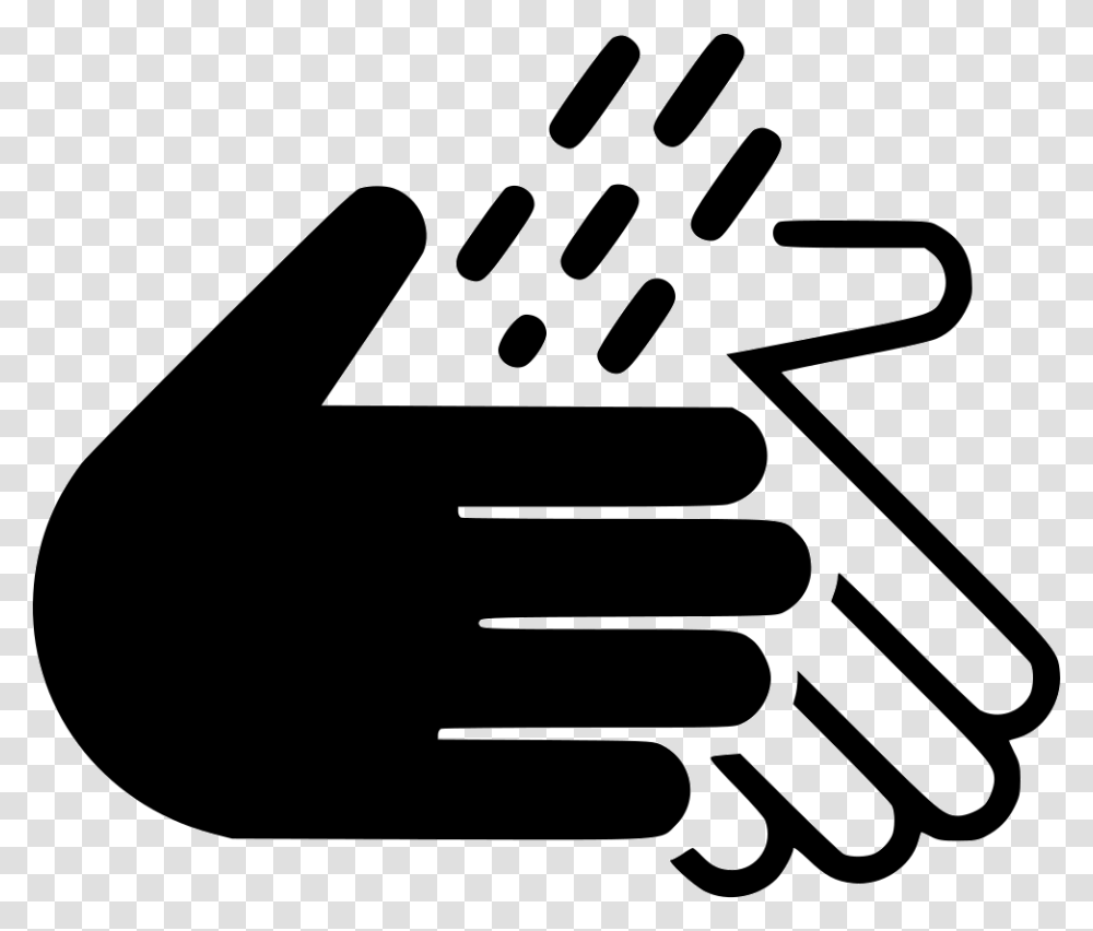 Washing Hands, Stencil, Handshake Transparent Png