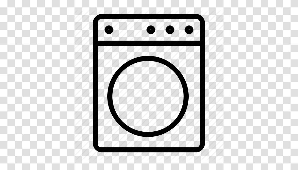 Washing Machine Simple, Appliance Transparent Png