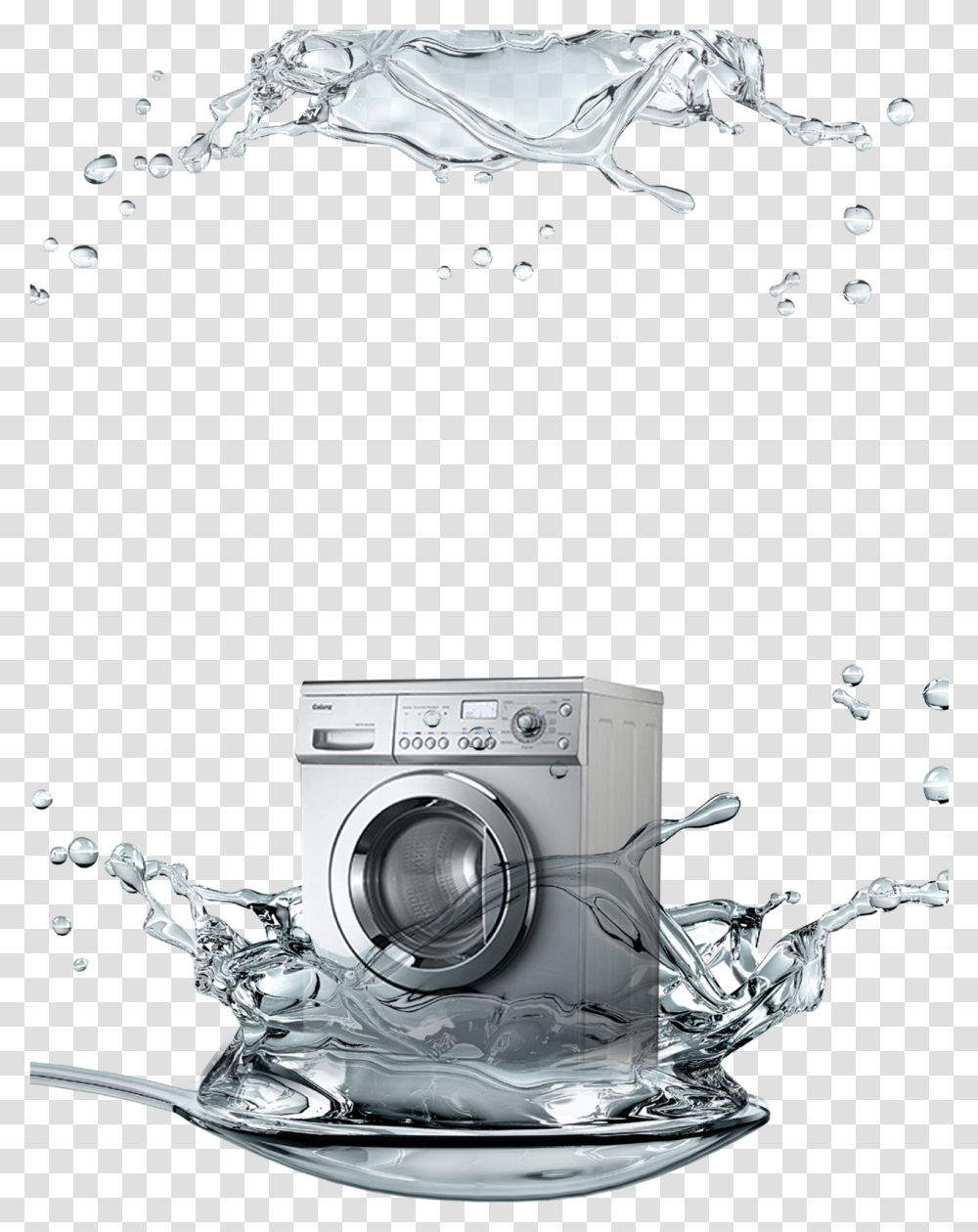 Washing Machine, Washer, Appliance, Laundry, Dryer Transparent Png