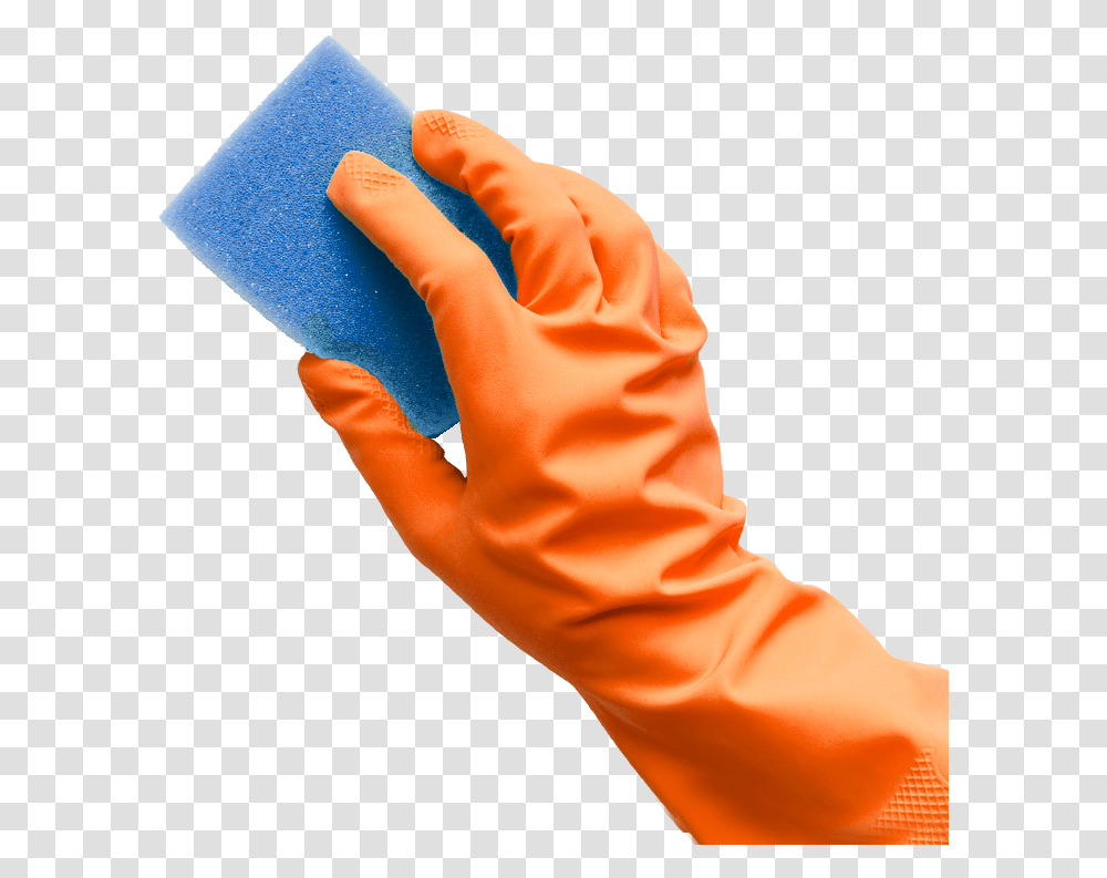 Washing Sponge In Hand Hand With Sponge, Apparel, Person, Human Transparent Png