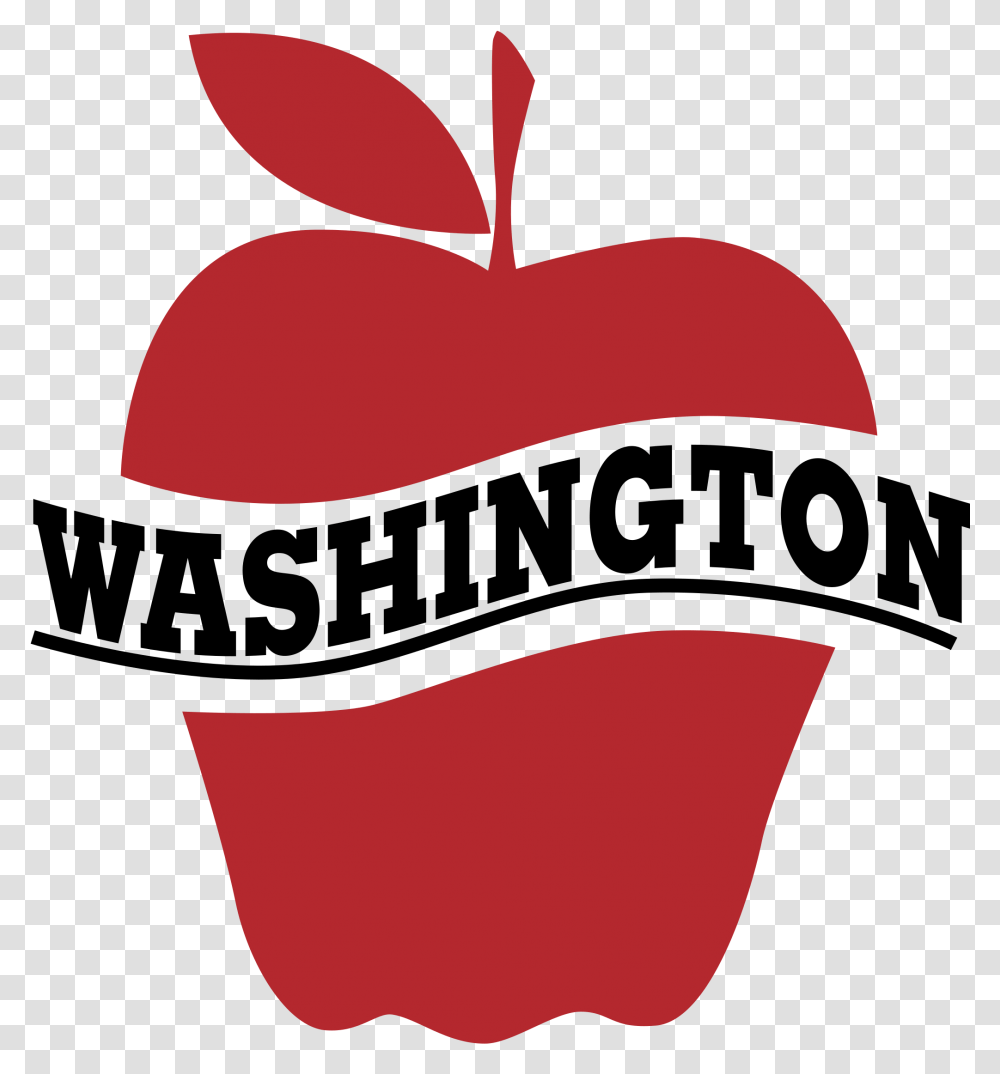 Washington Apples Comission Logo & Svg Washington Apple Logo, Plant, Food, Fruit, Label Transparent Png