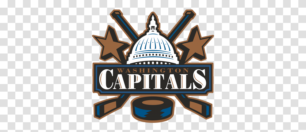 Washington Capitals Logo 2002 2007 Detroithockeynet Washington Capitals Logo History, Symbol, Architecture, Building, Text Transparent Png