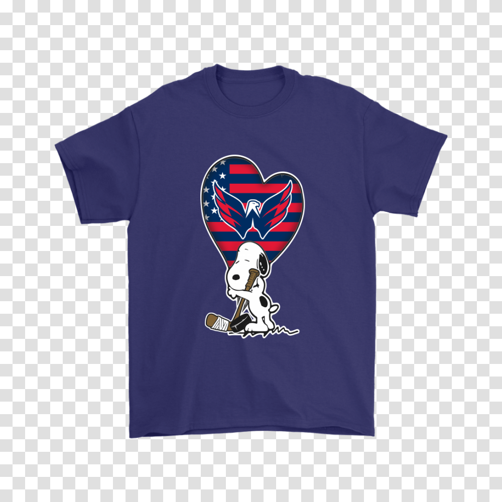 Washington Capitals Snoopy Hockey Sports Shirts, Apparel, T-Shirt, Sleeve Transparent Png