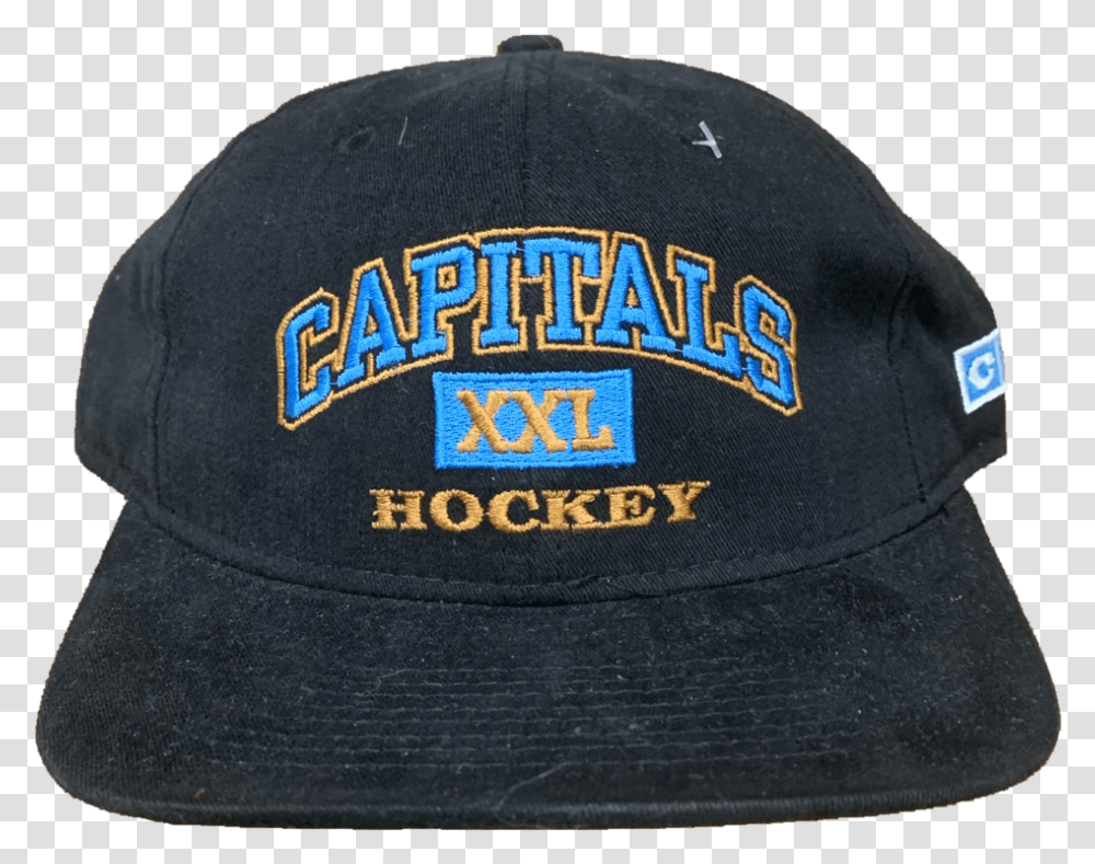 Washington Capitals Vintage Ccm Snapback Hat Baseball Cap, Clothing, Apparel Transparent Png
