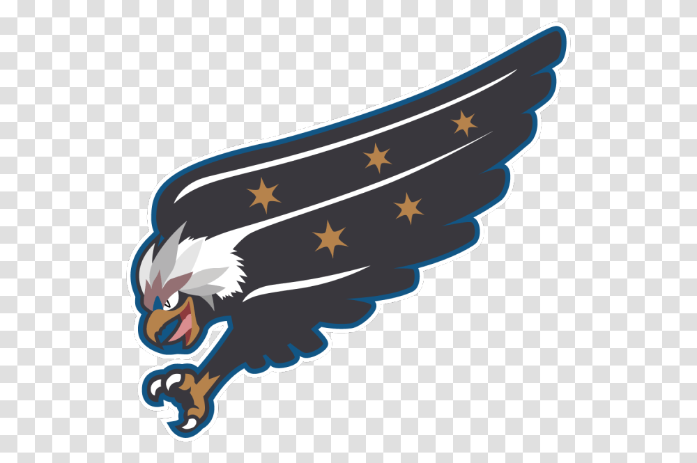 Washington Capitalsbraviary Logo Eagle Washington Capitals, Vulture, Bird, Animal, Condor Transparent Png