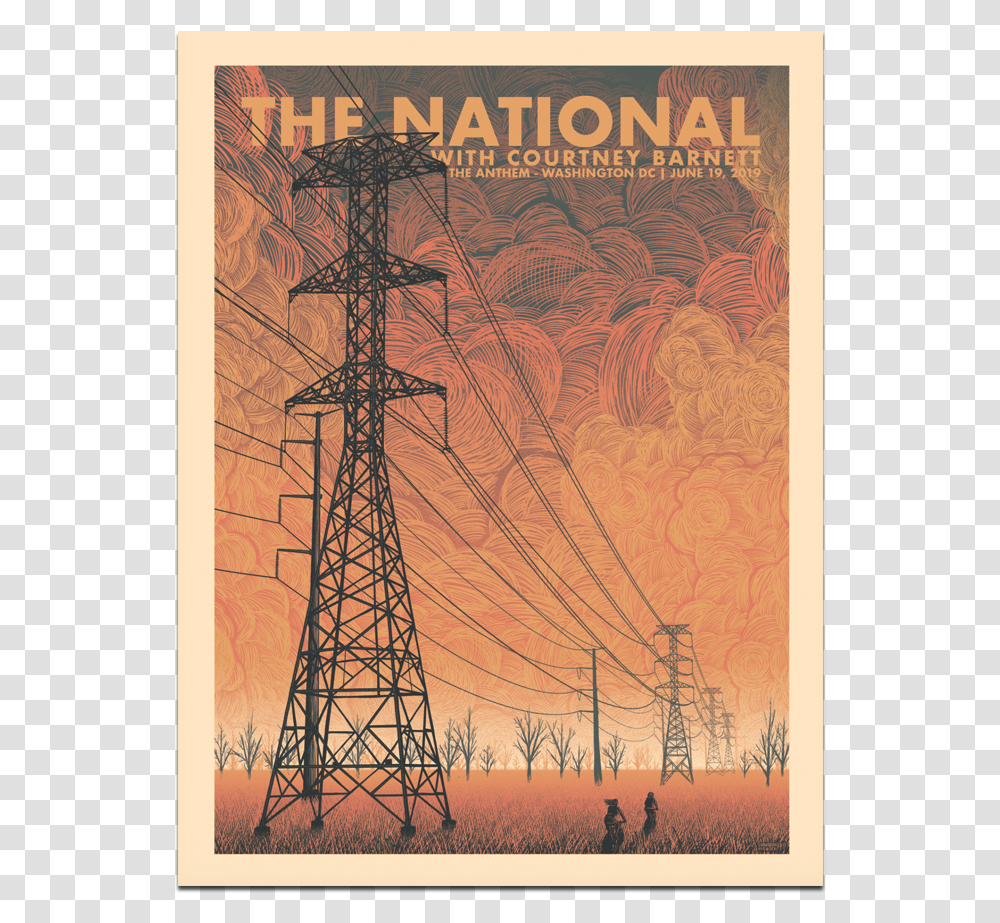 Washington Dc Anthem Poster June 19 2019 National Tour Poster 2019, Power Lines Transparent Png
