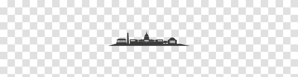 Washington Dc Skyline Silhouette Image, Watercraft, Vehicle, Transportation, Vessel Transparent Png