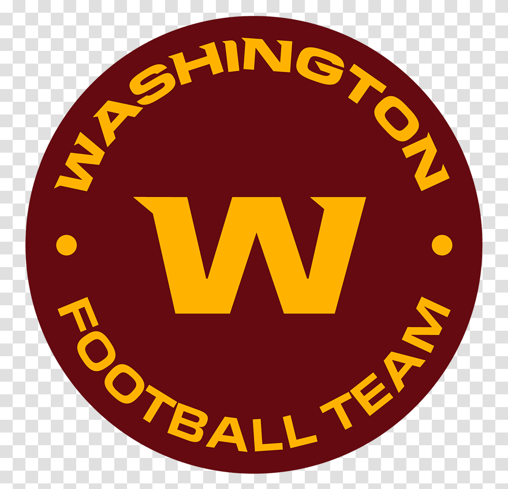 Washington Football Team Alternate Logo Logo Washington Football, Symbol, Label, Text, First Aid Transparent Png