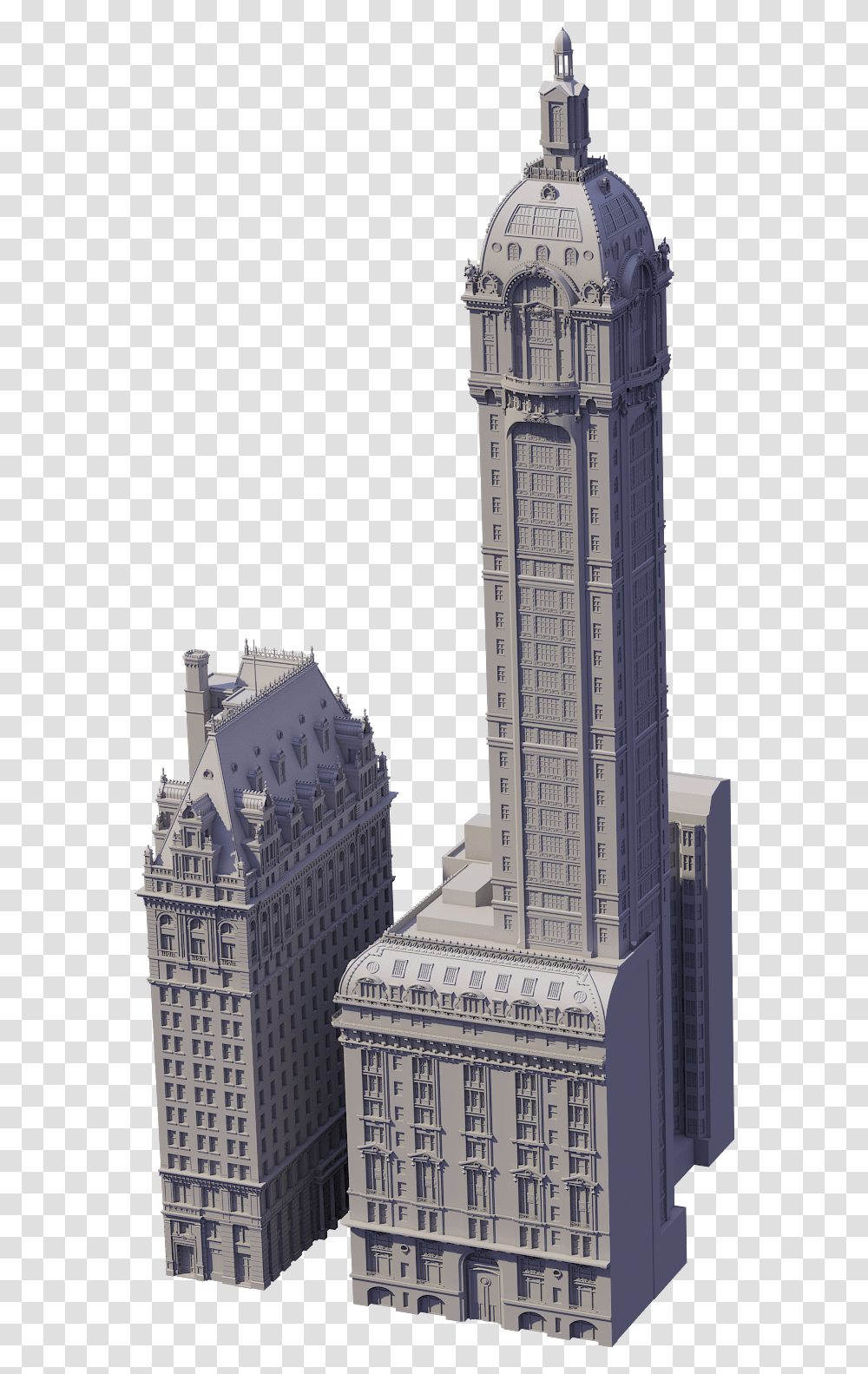 Washington Life Building New York, Office Building, Architecture, Tower, Spire Transparent Png