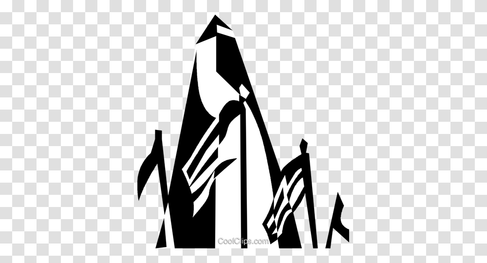 Washington Monument Royalty Free Vector Clip Art Illustration, Stencil, Gondola, Boat, Vehicle Transparent Png