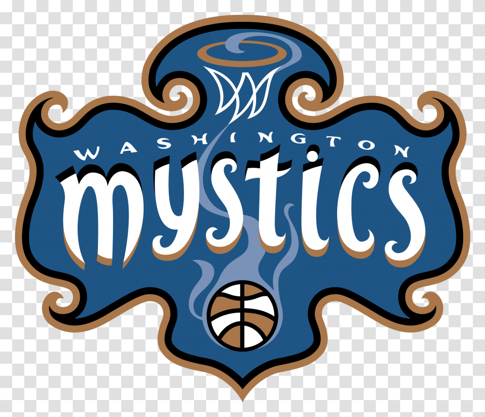 Washington Mystics Logo Washington Mystics Logo, Label, Outdoors, Number Transparent Png