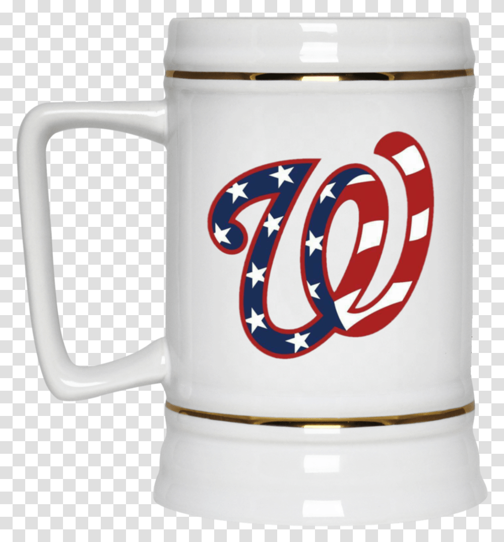 Washington Nationals Logo, Stein, Jug, Coffee Cup, Milk Transparent Png