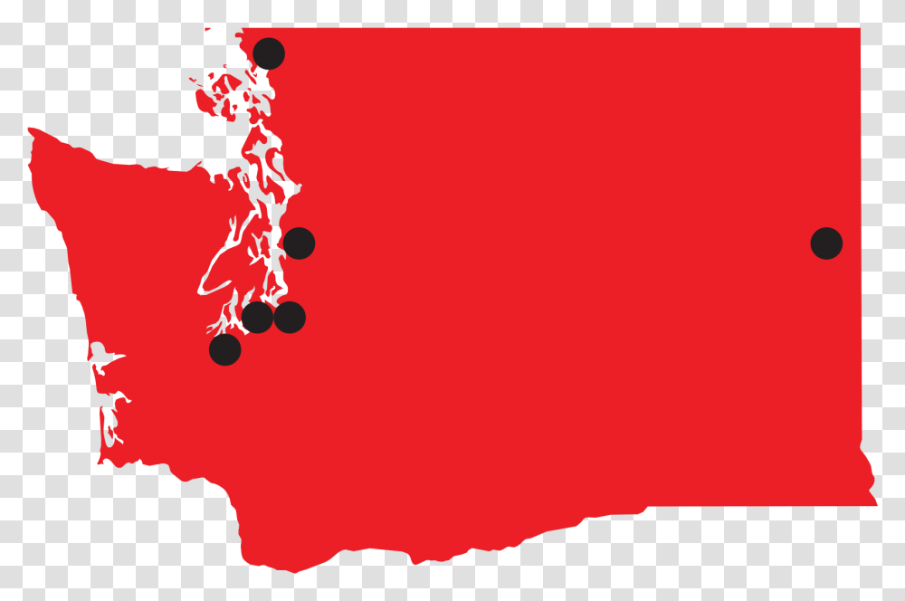 Washington State Flag Map, Plant, Tree Transparent Png