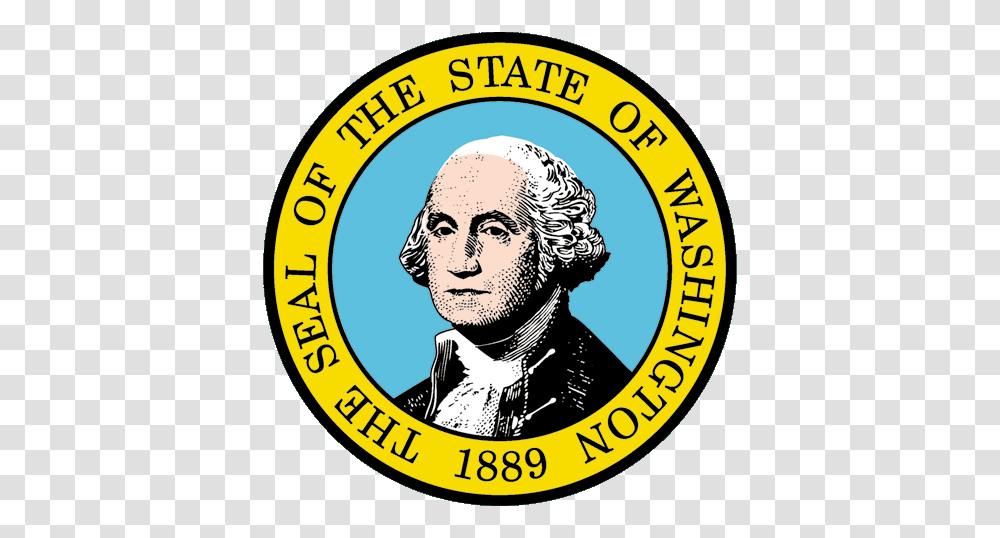 Washington State Seal, Logo, Trademark, Badge Transparent Png