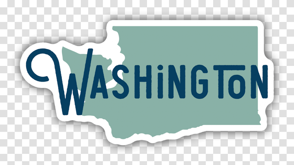 Washington State Sticker Graphic Design, Word, Label, Vehicle Transparent Png