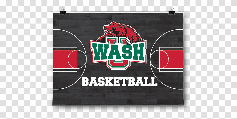 Washington University St Louis Bears Basketball Court Neuqua Valley Basketball, Text, Sport, Team Sport, Billboard Transparent Png