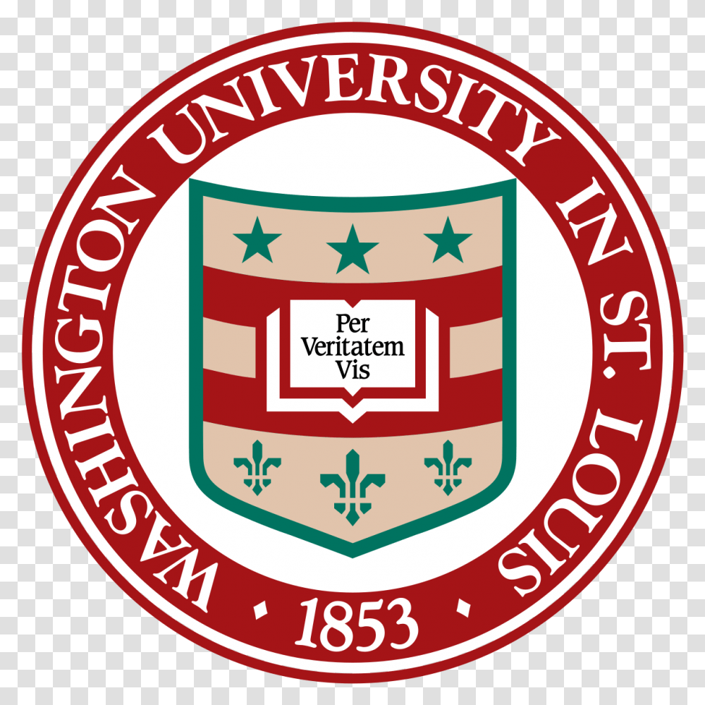 Washu Washington University In St Louis, Logo, Trademark, Label Transparent Png