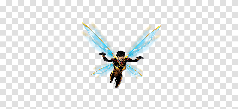Wasp Avengers Characters Marvel Hq, Bee, Insect, Invertebrate, Animal Transparent Png