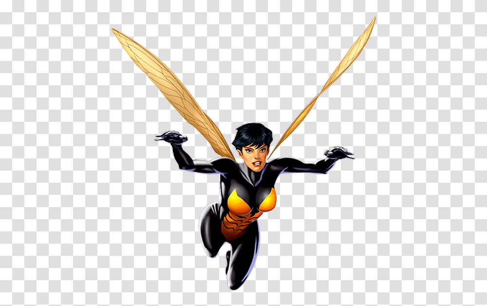 Wasp Clipart Marvel Wasp Marvel, Bow, Person, People, Sport Transparent Png