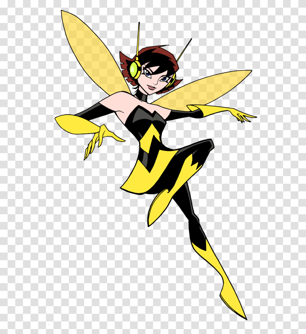 Wasp Marvel Coloring Page, Comics, Book, Manga Transparent Png