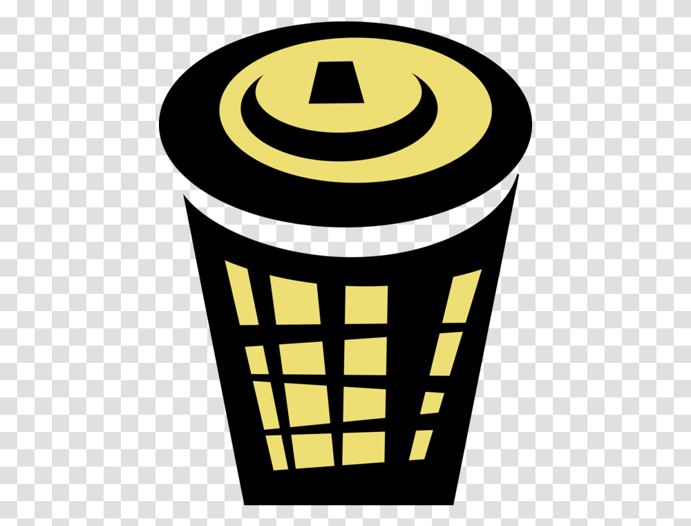 Waste Basket Dustbin Garbage Illustration, Light, Hand, Lighting, Symbol Transparent Png