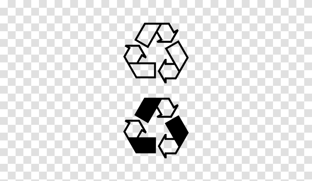 Waste Clipart, Recycling Symbol, Stencil Transparent Png