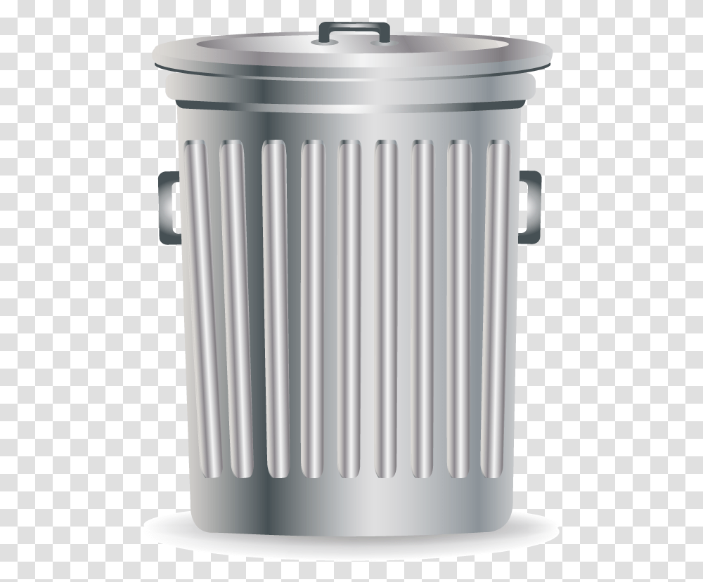 Waste Container Recycling Tin Can Metal Trash Can Vector, Mixer, Appliance Transparent Png