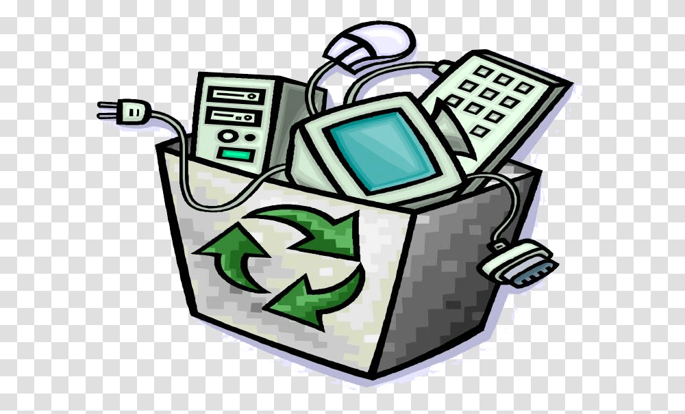 Waste Recycling, Recycling Symbol, Lawn Mower, Tool, Electronics Transparent Png