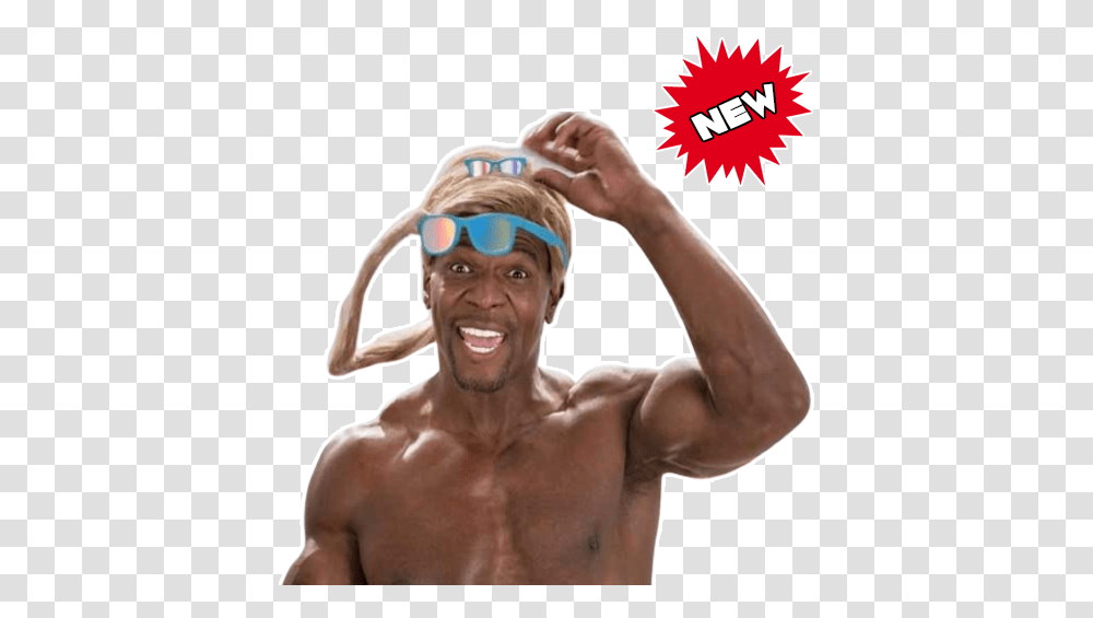 Wastickerapps Terry Crews Stickers Apps En Google Play Oxygen Saturation, Arm, Person, Sunglasses, Face Transparent Png