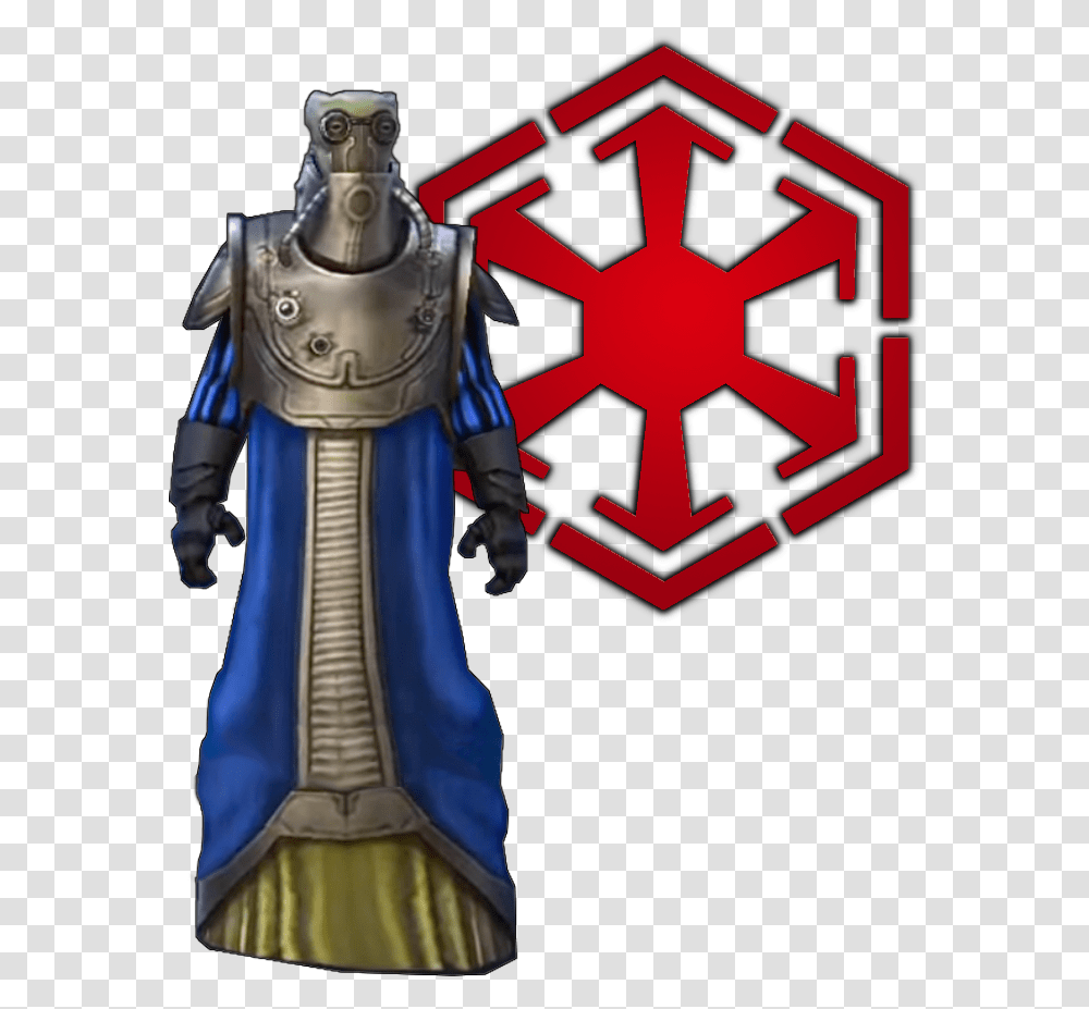 Wat Tambor Sith Empire Logo, Person, Figurine, Armor Transparent Png