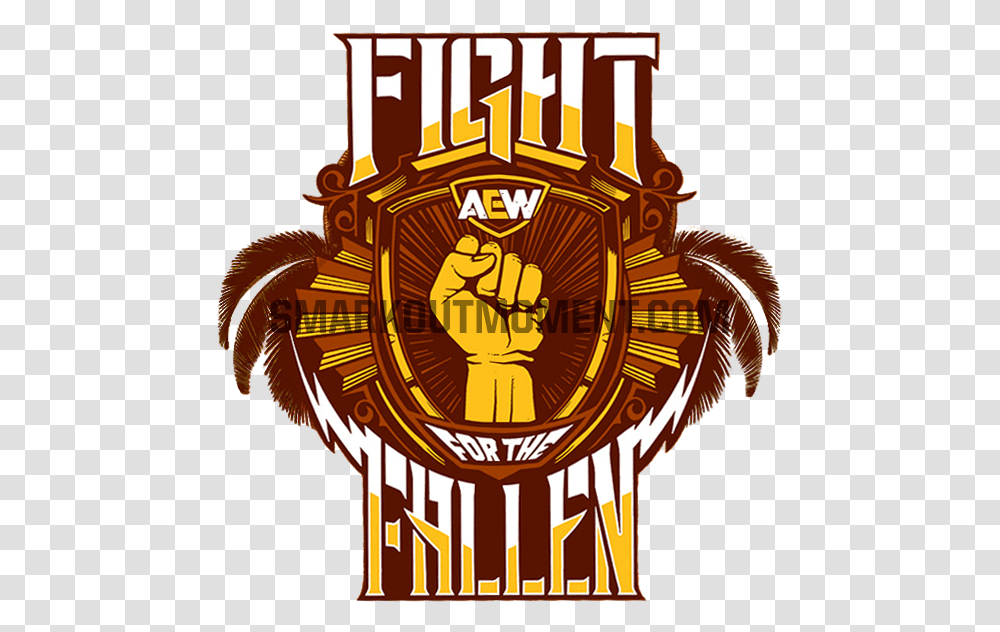 Watch Aew Fight For The Fallen 2019 Pay Per View Online Illustration, Logo, Trademark, Emblem Transparent Png