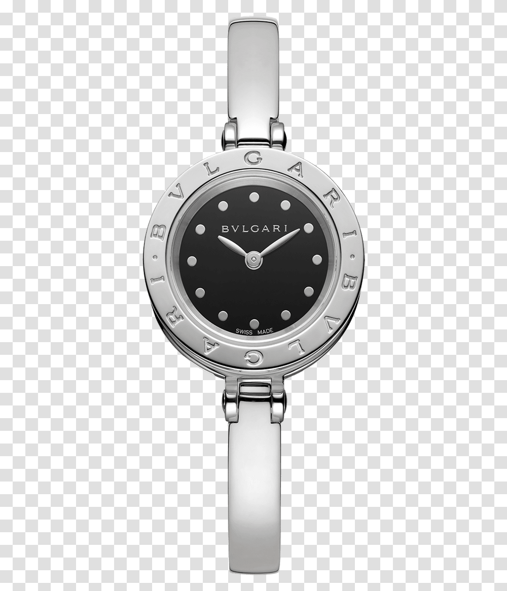 Watch B01watch Whiteblackdial Bvlgari Montre Femme Bulgari B Zero 1, Wristwatch, Analog Clock, Clock Tower, Architecture Transparent Png