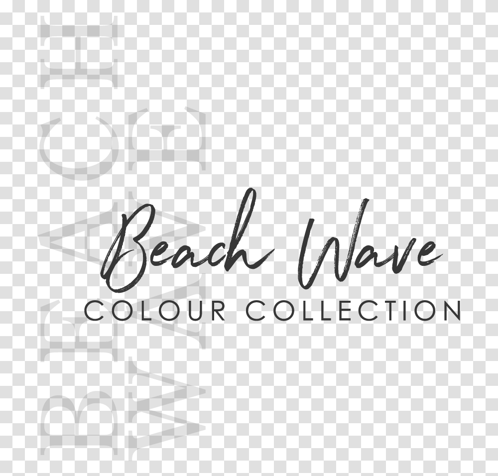 Watch Beach Wave Video Calligraphy, Handwriting, Alphabet, Number Transparent Png