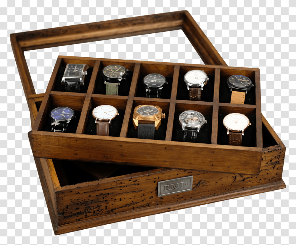 Watch Box N Plywood, Furniture, Cabinet, Lamp, Medicine Chest Transparent Png