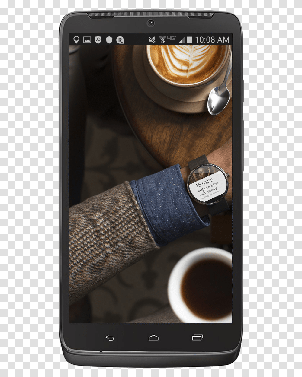 Watch, Coffee Cup, Mobile Phone, Electronics, Cell Phone Transparent Png