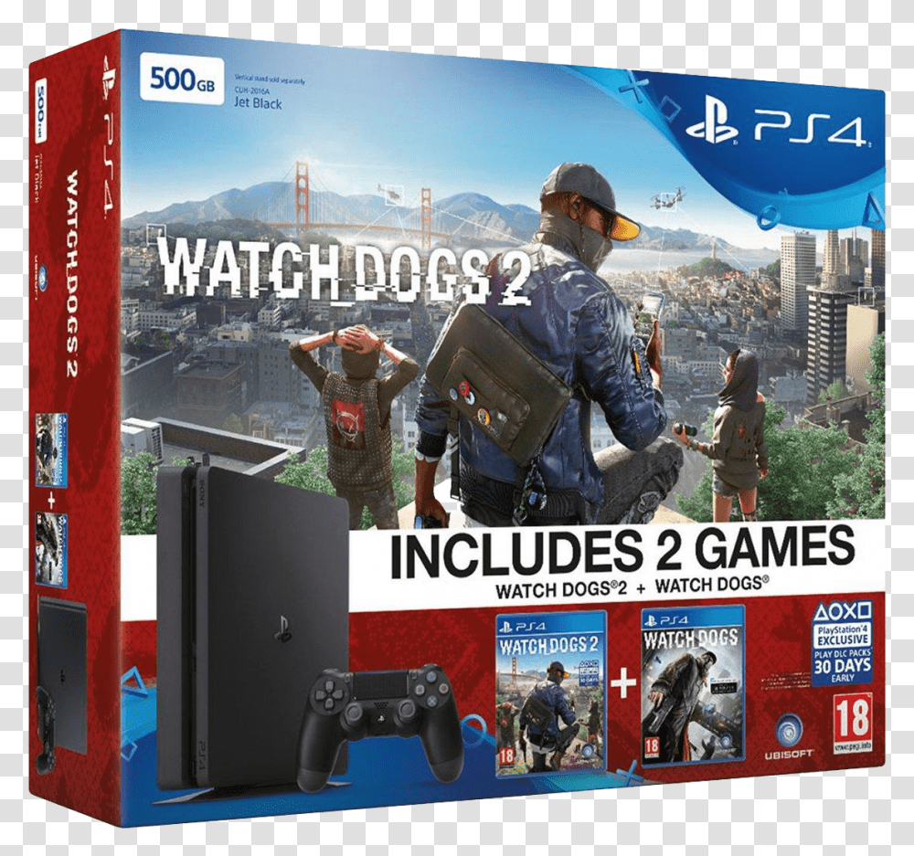 Watch Dogs 2 Edition, Person, Helmet, Machine Transparent Png