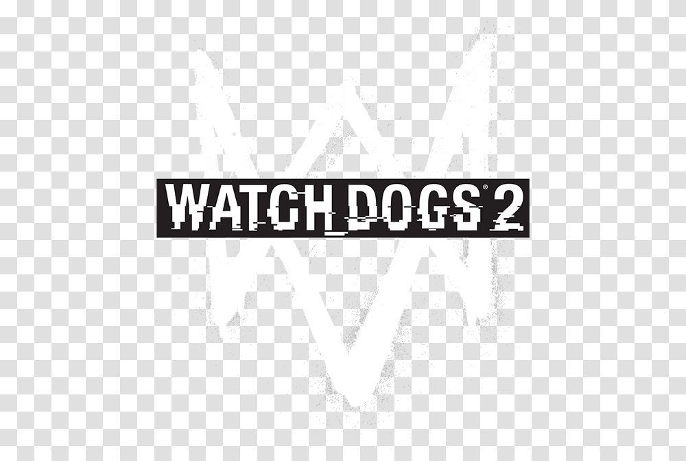 Watch Dogs 2 Logo Brand Hoodie Line Art, Word, Label, Poster Transparent Png