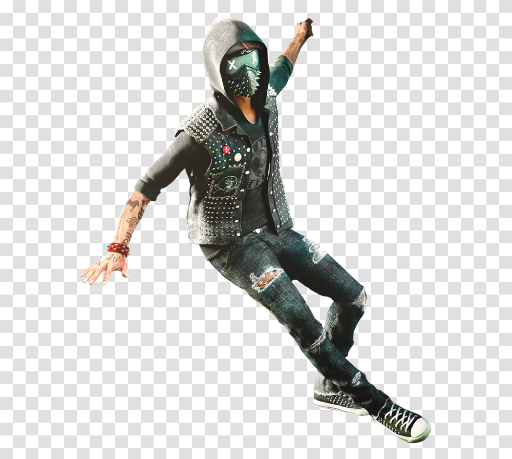 Watch Dogs 2 Wrench Render 7 Watch Dogs 2 Action Figure, Person, Leisure Activities, Long Sleeve Transparent Png
