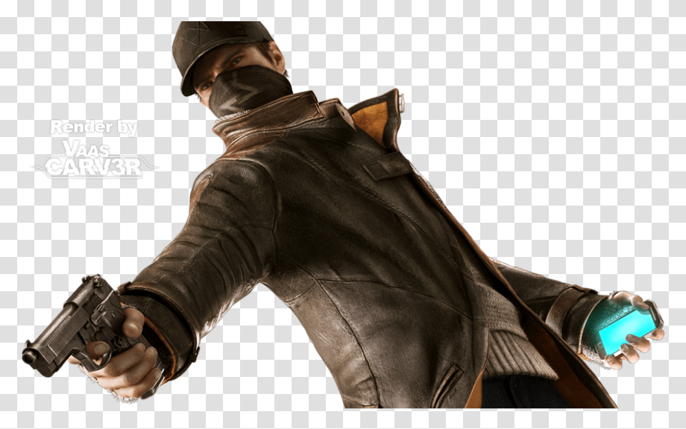 Watch Dogs Clipart Watch Dogs One Main Character, Jacket, Coat, Person Transparent Png