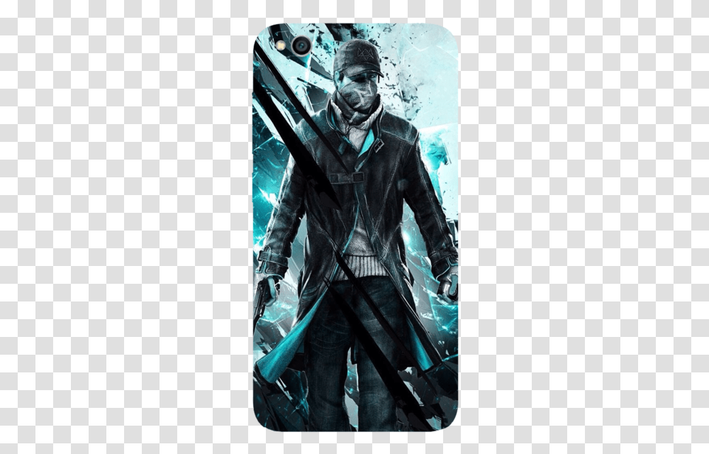Watch Dogs Wallpaper 4k For Pc, Coat, Person, Jacket Transparent Png