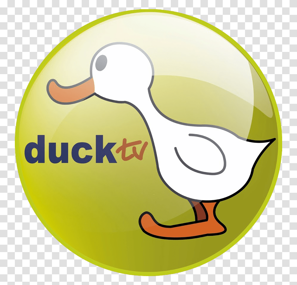 Watch Duck Tv Duck Tv Logo, Bird, Animal, Sunglasses, Accessories Transparent Png