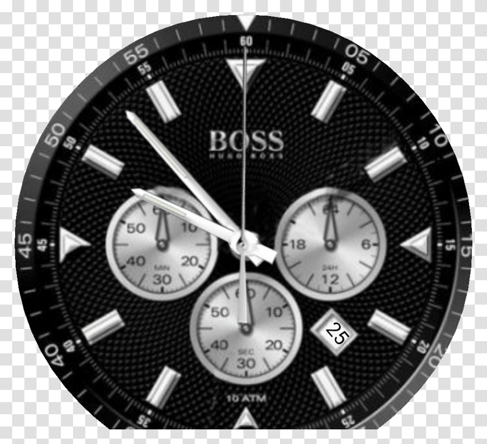 Watch Face Hugo Boss Watch Face, Wristwatch, Clock Tower, Architecture, Building Transparent Png