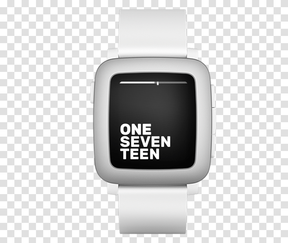 Watch Face Pebble Time, Digital Watch, Wristwatch Transparent Png