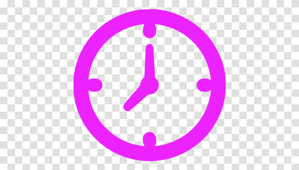 Watch Icons Watch Pink Icon, Analog Clock, Symbol, Poster, Advertisement Transparent Png