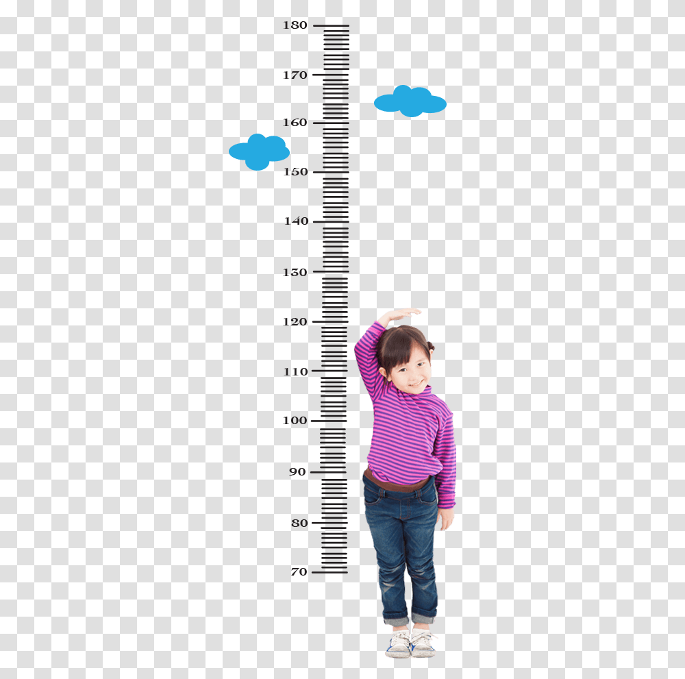 Watch Me Grow Child Height For Girl Height Measurement, Person, Sleeve, Female Transparent Png