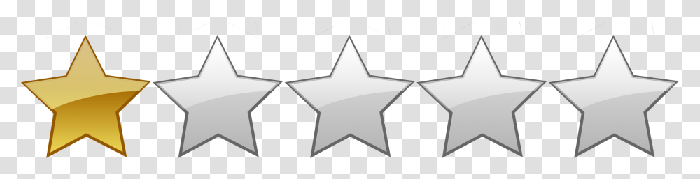 Watch On A Plus Tv 1 Star Rating, Star Symbol Transparent Png