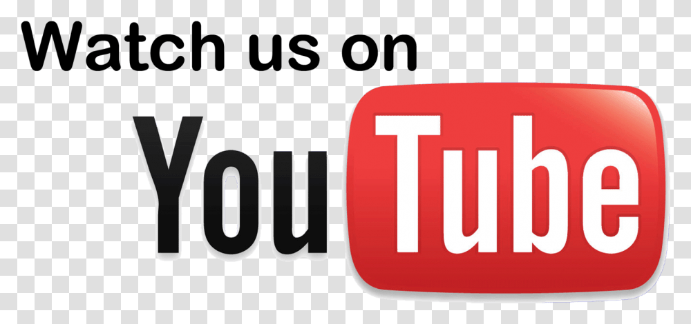 Watch Us On Youtube Logo, Number, Word Transparent Png