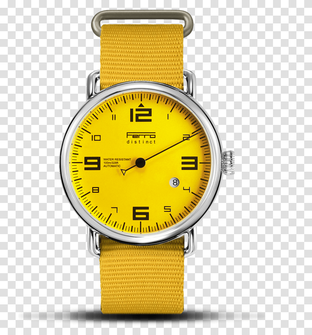 Watch Yellow Dial, Wristwatch, Clock Tower, Architecture, Building Transparent Png